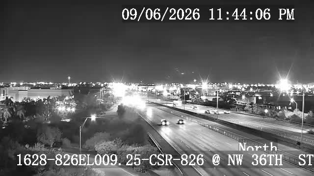 SR-826 @ NW 36TH  ST
