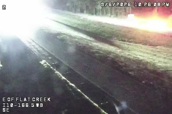 I10-MM 166.5WB-E of Flat Creek