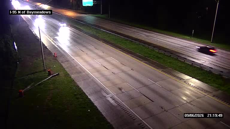 I-95 N of Baymeadows Rd