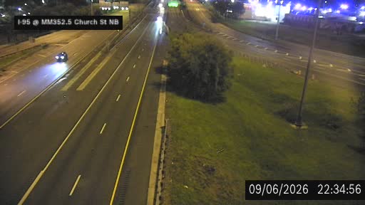 I-95 at Church St NB