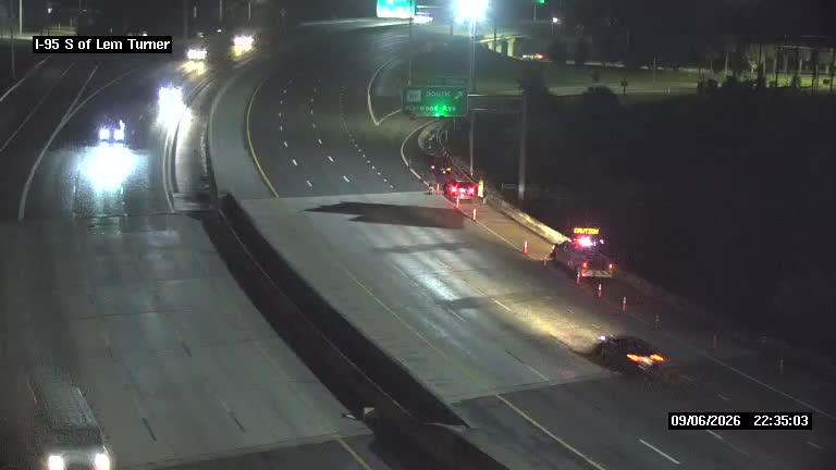 I-95 S of Lem Turner Rd