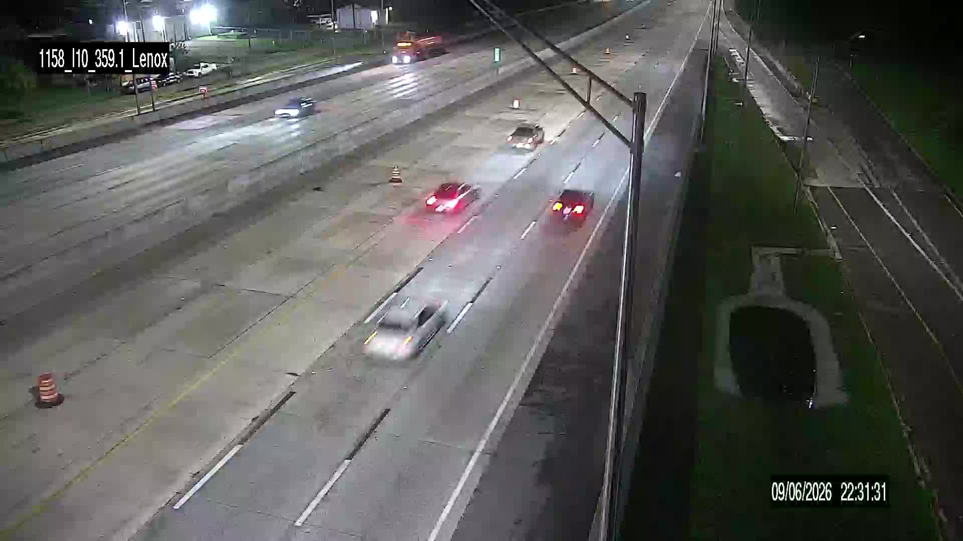 I-10 at Lenox Ave