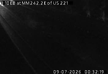 I-10 EB at MM242.2 E of US 221