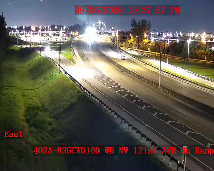 402A-836CW0180 WB at NW 121st AVE On Ramp