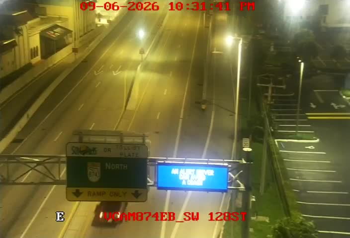 VCAM SR-874 NW 128 ST to NB 874