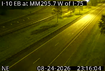 Photo from camera: I-10 @ I-75 Interchange W