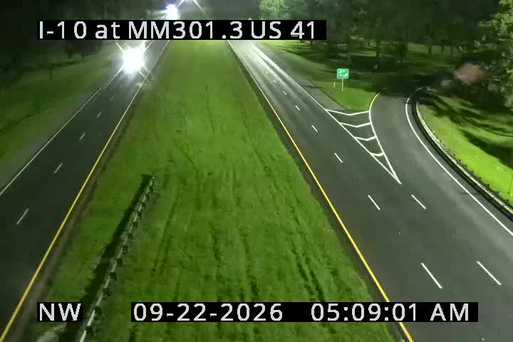 Photo from camera: I-10 @ US-41 (E)