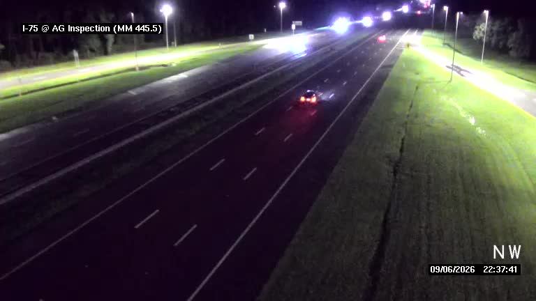 I-75 @MM 445.5 / Inspection Station