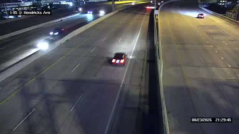 Photo from camera: I-95 @ Hendricks Ave