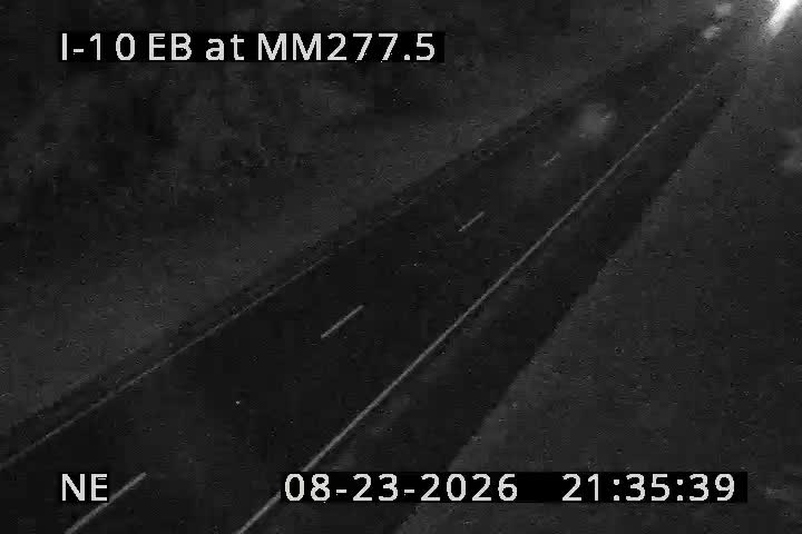 Photo from camera: I-10 @ MM 277.5 EB