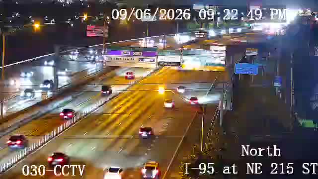 I-95 at Northeast 215th Street