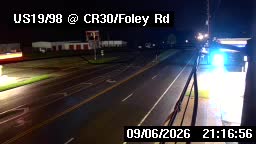 US-19/US-98 @ CR-30/Foley Rd
