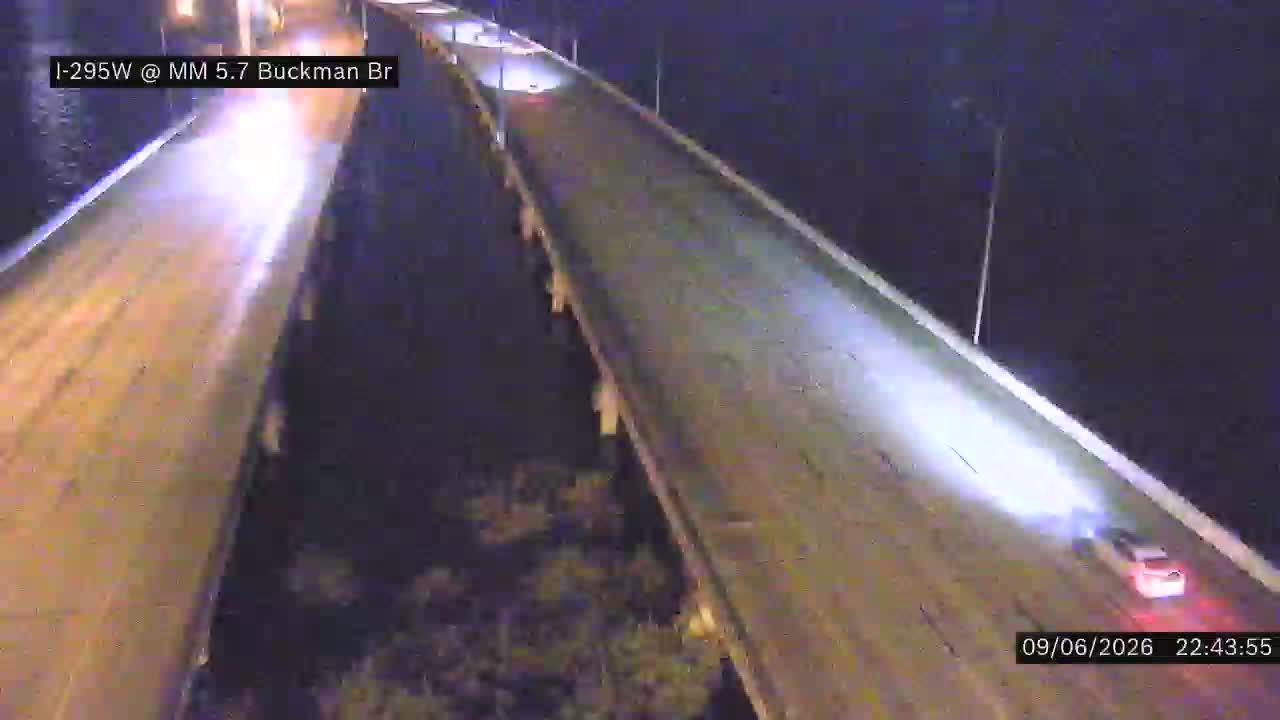 I-295 W at S Buckman Bridge