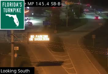 Florida's Turnpike SB at MP 145.4